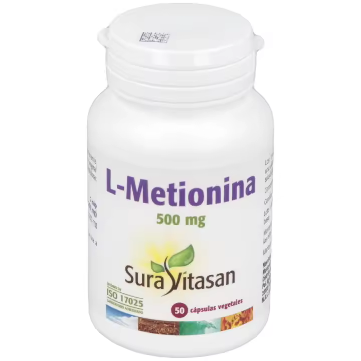 Sura Vitasan L-Metionina 500Mg 50Caps - 1