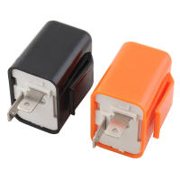 Relé De Flasher LED Para Motocicleta 2Pin Frecuencia Ajustable Señal De Giro Indicador De Parpadeo 12V Accesorio Para Motocicleta - details 0