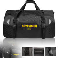 Bolsa De Motocicleta PVC Impermeable 20L 50/70L 100L Para Deporte Acuático Y Senderismo Kit De Viaje Con Mochila - details 12