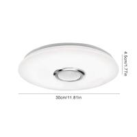 Lámpara De Techo LED RGB Bluetooth Compatible Regulable Para Decoración Del Hogar 2800K-6500K Para Dormitorio Y Sala De Estar - details 8