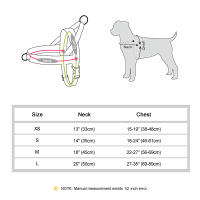 Harnés Suave Para Perro Sin Arrastre De Nylon Ajustable Para Pequeños Medianos Y Grandes Incluye Chihuahua Pug Harnés De Mascota Con Colchón - details 1