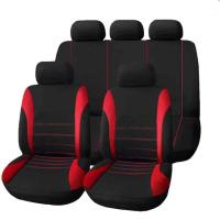 Funda universal para asiento de Coche de Cinco plazas, faja plana, asiento de coche, juego de 9 piezas - details 2