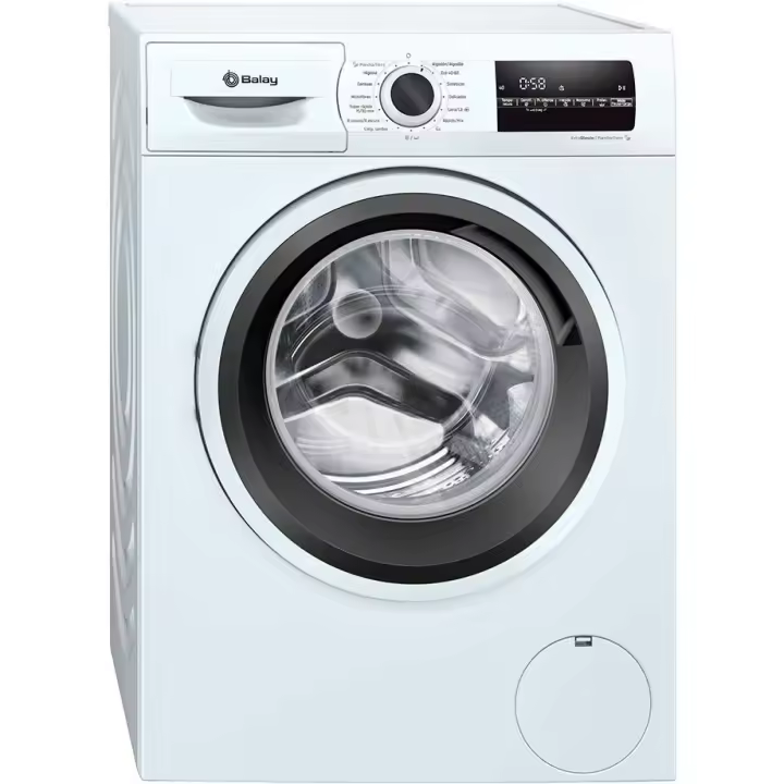 LAVADORA CARGA FRONTAL BALAY 3TS285B 8 KG 1400 RPM A BLANCO - 1