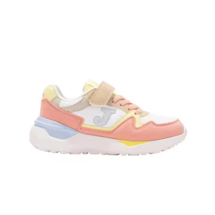 Joma Zapatillas Joma 3080 Jr 2507 Infantil Coral para niña en colores suaves ,calzado deportivo de calidad para niñas con diseño suave y encantador - 1
