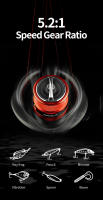 Reel De Pesca LINNHUE LR1500 2500 1000-4000 Con Engranaje Doble Y Embozo Profundo Y Suave Metal Accesorio De Pesca - details 12