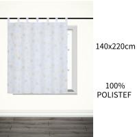 Cortina de cocina estampada de 140 x 140 cm, 140 x 180 cm y 140 x 220 cm - Panel de tela decorativo resistente al aceite - details 7