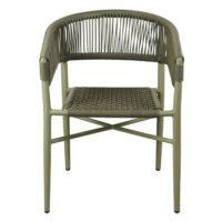 Silla De Cuerda Y Metal Vivian - Misterwils Furniture For Free Souls 57x77x58 - details 6