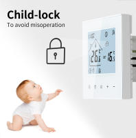 Termostato Inteligente WiFi Tuya Para Calefacción Eléctrica Y Agua/Gas Con Control Remoto Compatible Con Alexa Y Alice - details 4