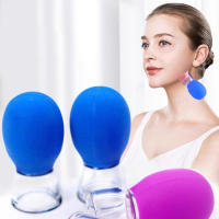 1Pcs Vaso De Masaje De Silicona Natural Para Cuerpo Rostro Cuello Ojos Herramienta De Belleza Antienvejecimiento Cuidado Corporal - details 0