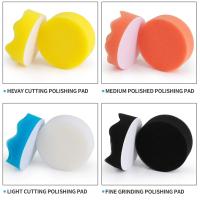 Kit De 11 Piezas De Pads De Pulido Para Coche 3 Pulgadas Esponja De Tela De Lana Para Pulir Cera Sellado Esmalte Envasado Por Unidad - details 2
