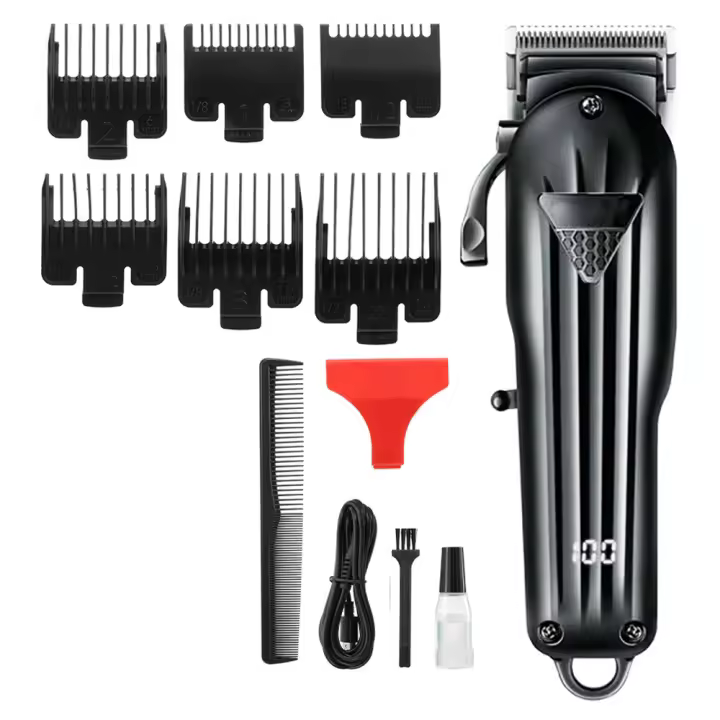 Cordless Hair Trimmer Pro Hair Clippers Beard Trimmer for Men Haircut Kit Cordless USB Rechargeable - 1