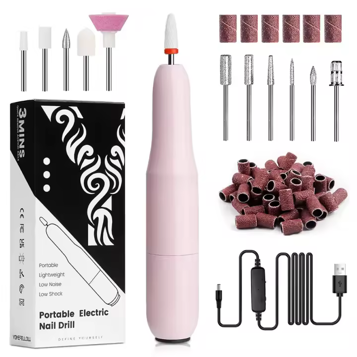 YOKEFELLOW 30000RPM Máquina De Uñas Con USB Herramienta De Manicura Pulidora De Uñas Y Filete Sándwich Para Manicura 2024 - 1