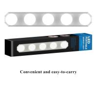 Luz De Espejo De Maquillaje Hollywood Estilo Con 5 Bombillas LED Dimmer USB Para Uso Doméstico En Baño Y Mesa De Vestíbulo - details 5