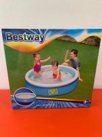Piscina Redonda 152cm cm Inflable Fácil Montaje Exterior Verano Bestway Fast Set - details 12