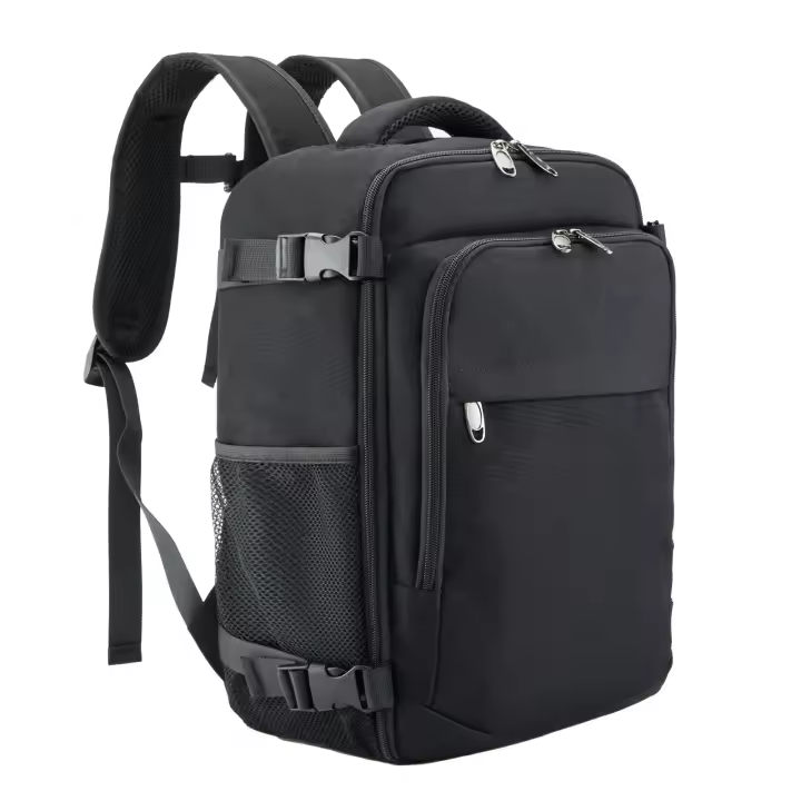 Mochila Viaje Cabina Avion 40x20x25 para Ryanair Equipaje de Mano Bolsa de Viaje Resistente al Agua Mochila Hombre Mujer para Portátil con Bolsillo Antirrobo Orificio de Carga - 1