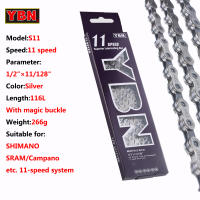 Cadena De Bicicleta YBN Para Montaña Y Carretera 10/11/12 Velocidades Compatible Con SHIMANO SRAM Con Cerradura De Enlaces - details 6