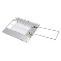 Toaster Plate Plegable De Acero Inoxidable Para Camping Y Senderismo Malla De Soporte Para Pan Y Grill Portátil Uso En Picnics - details 3