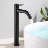Grifo De Cocina Y Baño De Acero Inoxidable Negro Y Oro Con Apertura Rápida Para Aumentar La Altura Monohole Montaje En Mesa - details 1