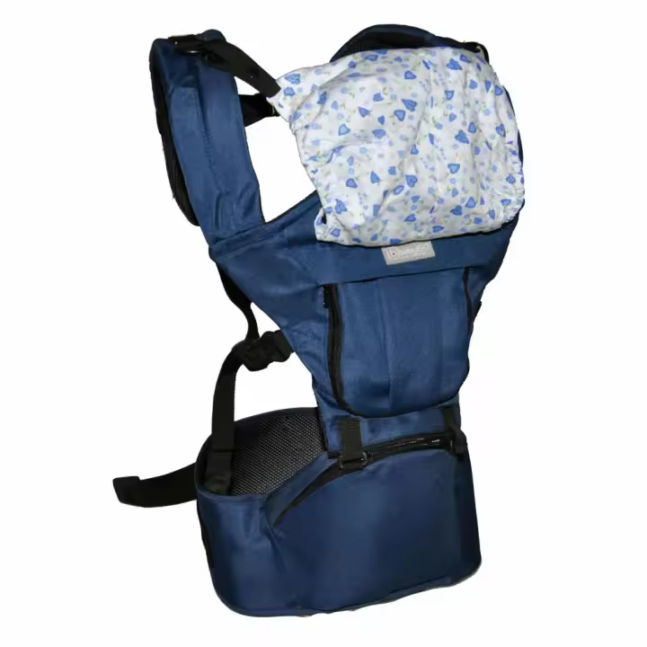 Porta-Bebés babyGO Wombat Navy - 1