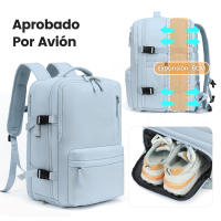Mochila de viaje cabina avion, gran capacidad, con USB, 46cm*30cm*16-26cm - details 4