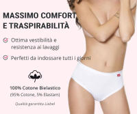 Braga Mujer High Belt / Cinturón Baja en Algodón Bielástico LIABEL - details 3