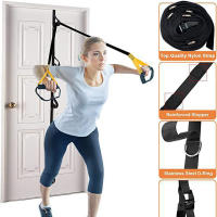 Anclaje De Puerta Para Cuerdas De Resistencia Mejorado Soporte De Ejercicios De Gimnasio Portátil Para Entrenamiento En Casa Anclaje Para Puerta De Bandas De Resistencia - details 6