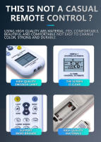 Control Remoto Universal Para A/C Ajustable a Todas Las Marcas MAJOR LCD DGS Comunicación Inalámbrica IR Frecuencia 433 MHz - details 3