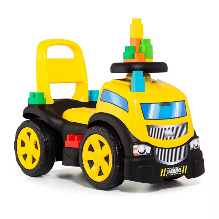 Correpasillos camion con 10 blocks 89 cm (Molto 17220) - 1