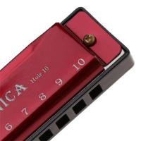 Harmonica Diatónica De 10 Agujeros En Clave De C Con Estuche Para Principiantes Y Niños Regalo Ideal Con Estuche Incluido - details 3