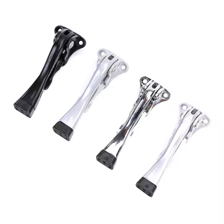 Parar Puertas Ajustable De Aleación De Zinc Con Punta De Goma Antideslizante Y Protector De Pared Resistente Y Silencioso - 1