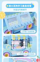 Figura De Anime Sanrio Hello Kitty Bloque De Construcción Artesanal Juguete De Rompecabezas Para Niños Adorno Decorativo Muñeca De Dibujos Animados Modelo De Coche De Comida - details 13