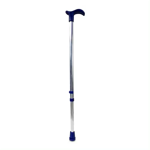 Muleta Aluminio Regulable Azul 1U 125Kg - Ortopedia - 1