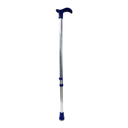 Muleta Aluminio Regulable Azul 1U 125Kg - Ortopedia - 1