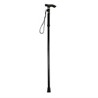 Bastón Telescópico De Aleación De Aluminio Para Senderismo Y Trekking Plegable Con Punta De Goma Para Ancianos Bastón De Caminar - details 2