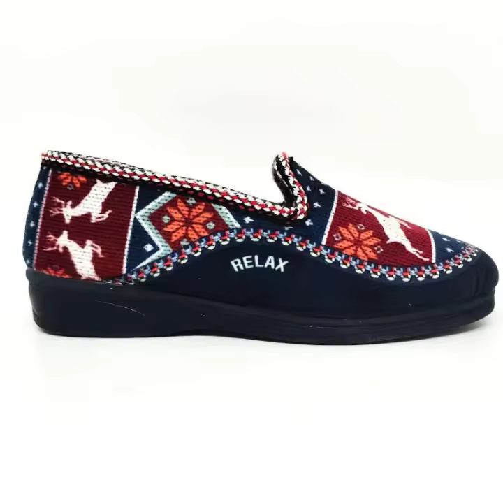 Zapatilla de casa relax con cuña 3 cm Alcalde Mujer Textil alcalde-2800 - 1
