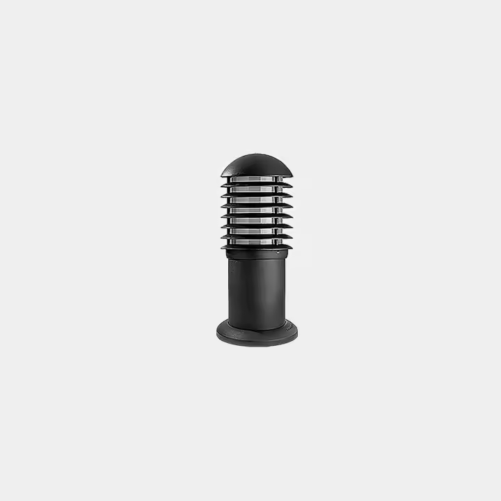 LEDS·C4 Baliza Ip66 Balizas Grid 300Mm E27 15W Gris Urbano - 1