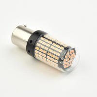 Luz De Señalización BAU15S 7507 Amarilla PY21W 5009 Canbus Sin Error Bombilla LED Universal 12V Para Coche Con Chip De Alta Brillo 3014 - details 3