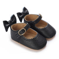 Zapatos De Princesa Para Bebé Niña En Lace Blanca Mocasines Con Lazo Y Borde Antideslizante De Goma Primera Calzado Para Caminar - details 116