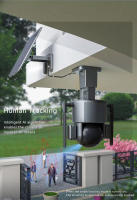Cámara de vigilancia de seguridad solar inalámbrica para exteriores 4K 8MP 4G 360° Lente dual Zoom óptico 10X Detección de movimiento - details 11
