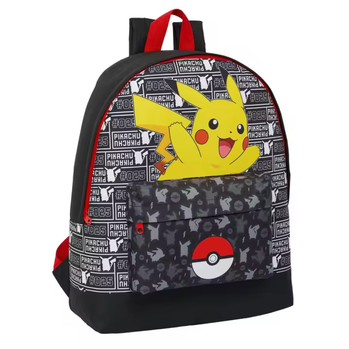 MOCHILA POKÉMON PIKACHU 32X40X12 CM (Safta 3738) - 1