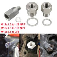 Adaptador De Conector Para Sensor De Presión De Aceite De Motor M12x1.5 a 1/8 NPT Con Washer M16x1.5 a 1/8 NPT Para LS Swap - details 18