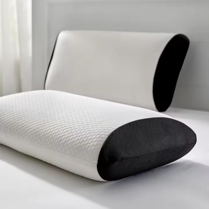 Pikolin Home - Almohada Viscoelástica con Gel Refrescante - Transpirable, Firmeza Alta, para dormir de lado - 1
