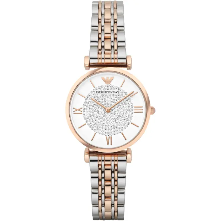 Emporio Armani Reloj Mujer AR1926, con calendario, Incluye Caja Original, Diámetro: 32MM - 1