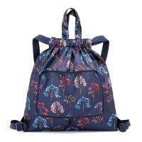Mochila Plegable Para Mujer Impermeable Y Antirrobo De Gran Capacidad Ultraligera Bolsa De Compras Con Cordón Estilo Deportivo Y Yoga - details 12