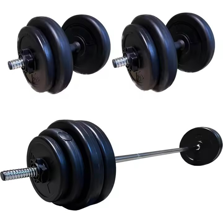 Mancuernas Ajustables para Entrenamiento en Casa, Kit Mancuernas Tipo Dumbbell Set con Pesas Ajustables, Pesas y Mancuernas para Pesos Fitness, Ideal para Musculación - 1