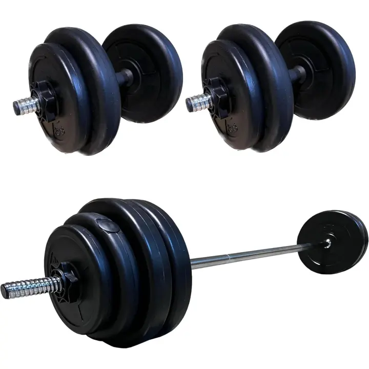 Mancuernas Ajustables para Entrenamiento en Casa, Kit Mancuernas Tipo Dumbbell Set con Pesas Ajustables, Pesas y Mancuernas para Pesos Fitness, Ideal para Musculación - 1