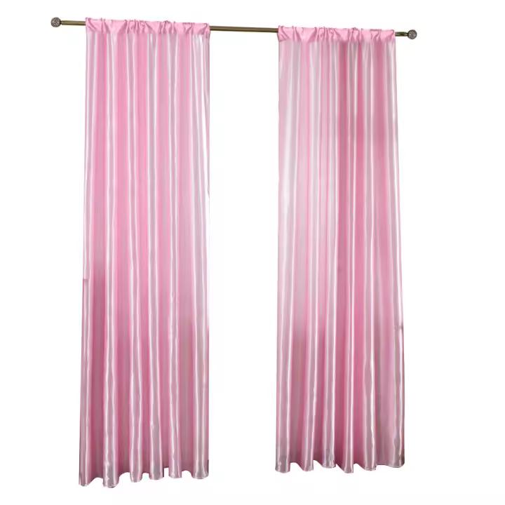 Cortina Contemporánea Sencilla De Color Sólido Cortina Transparente Ligera Para Sala De Estar Instalación En Techo Pantalla De Luz Con Polea Para Rojo Azul Verde Amarillo Gris Negro - 1
