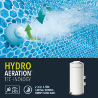 INTEX - Depuradora cartucho C530, filtración 2.006 l/h, filtro cartucho tipo A, compatible con piscinas hasta 13.600 L, tecnología Hydro Aeration, fácil conexión, depuradoras piscina - details 4