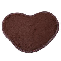 Alfombra De Piso En Forma De Corazón Amor 30x40cm Antideslizante Suave De Microfibra Para Baño Dormitorio Sala De Estar Moderna - details 10