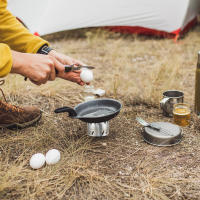 TOMSHOO Estufa Portátil De Aleación De Aluminio Mini Para Camping Y Senderismo Con Tapa Para Cocinar a Gasolina - details 18